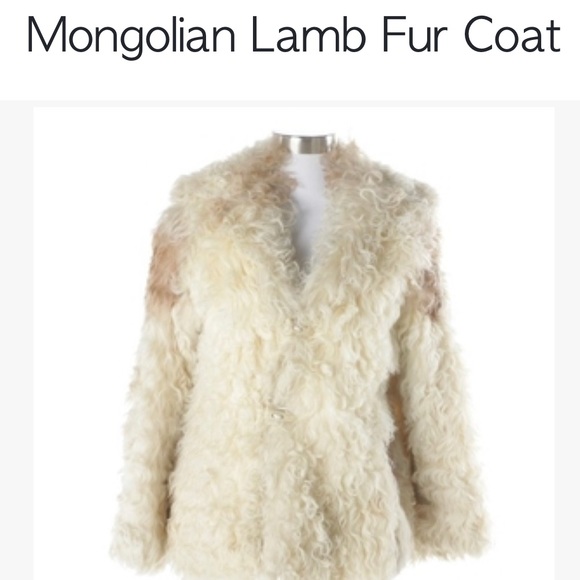 Curly lamb Fur jacket